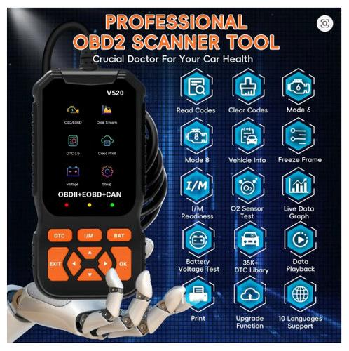 Scanner obd2 auto - scanner,