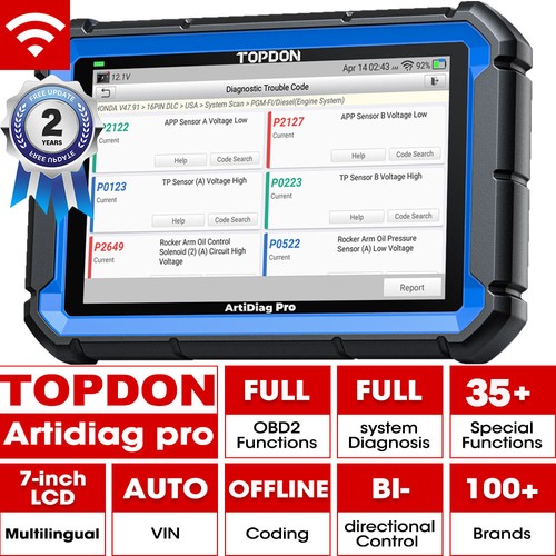 Topdon artidiag pro auto - topdon,